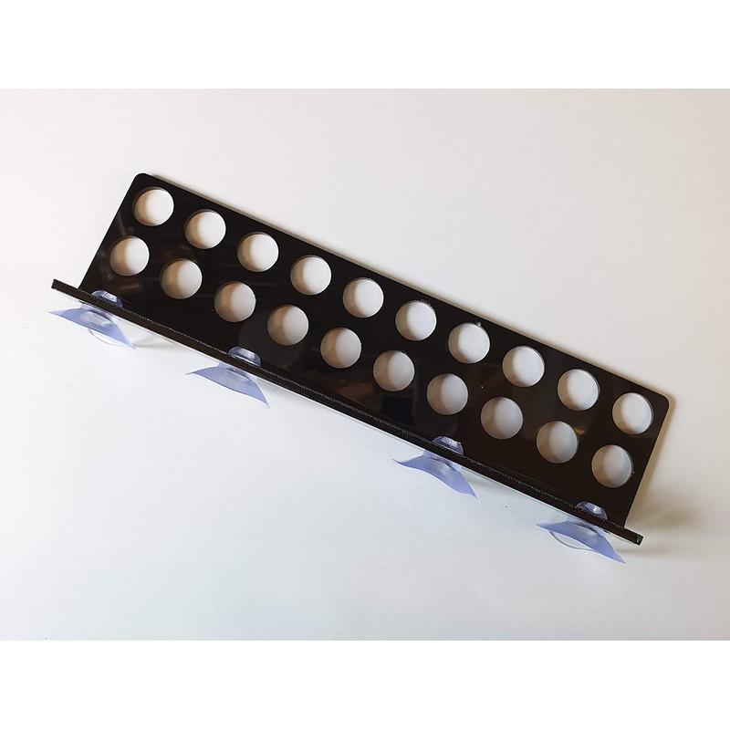 Reef-Geeks Coral frag rack, 20 hole laser cut acrylic, Zoa,Marine