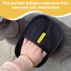 2 PCS Pet Massage Tools/Double Sided Gloves,Reusable Brush Roller &