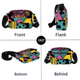 VAMSII Sally Fans Merchandise Gifts Horror Movie Fans Gifts Sally Est 1993 Crossbody Bag (Sally 1993 HCB)