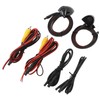 Car Blind Spot Camera Night Vision Tape Mounting Left Right