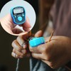 Blue Knit Counter Knitting Crochet Stitch Marker Row Counter,Finger Digital