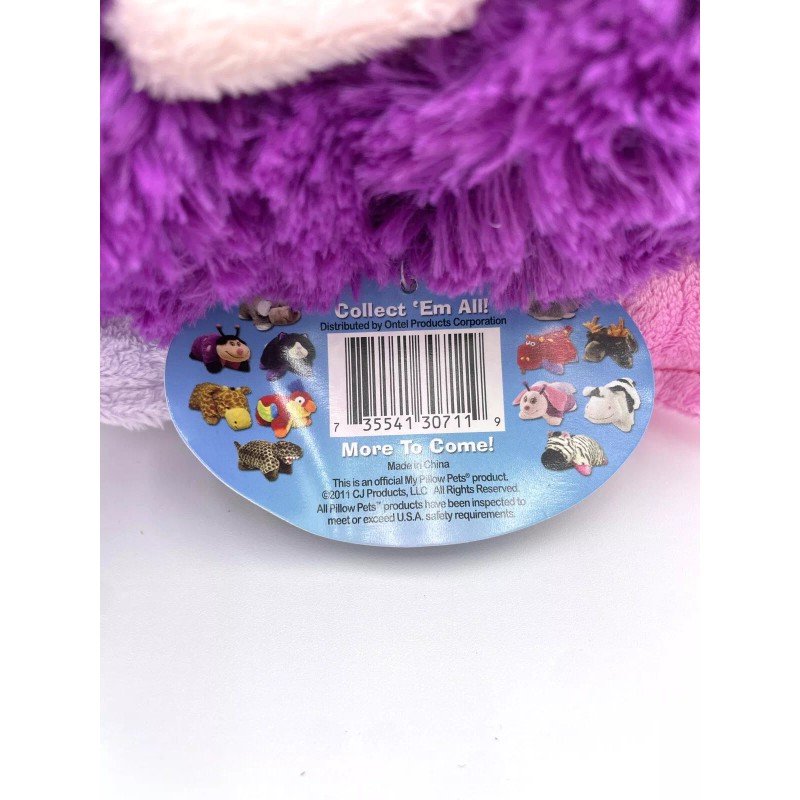 Pillow Pets Pee-Wees Fluttery Butterfly Soft Plush Toy Stuffed Pink