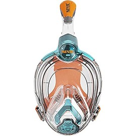 Seac Libera, Integrierte Schnorchelmaske der neuesten Generation, hypoallergenes Silikon, Schnellverschluss, 4 Größen