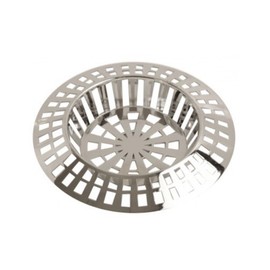 2 X Large Chrome Plated Sink Strainer Filter by My Bargains Online Shop