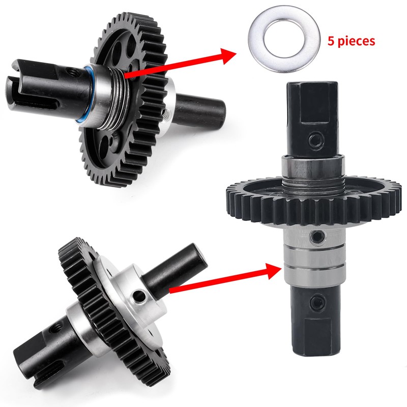 LSG 46T High Speed Differential Spur Gear Slipper Center Diff