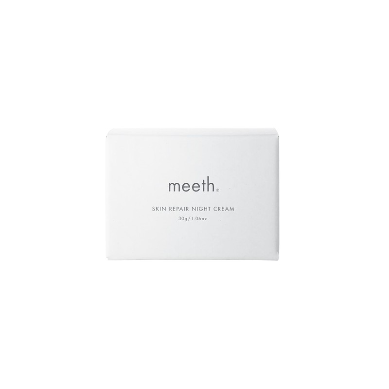 meeth Skin Repair Night Cream, For Sensitive Skin, Blue Light,