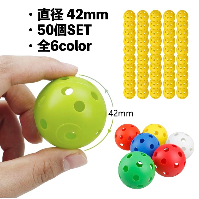 Perforated Balls, Baseball, Batting, Training Balls, Toss Batting, Teebating, Practice