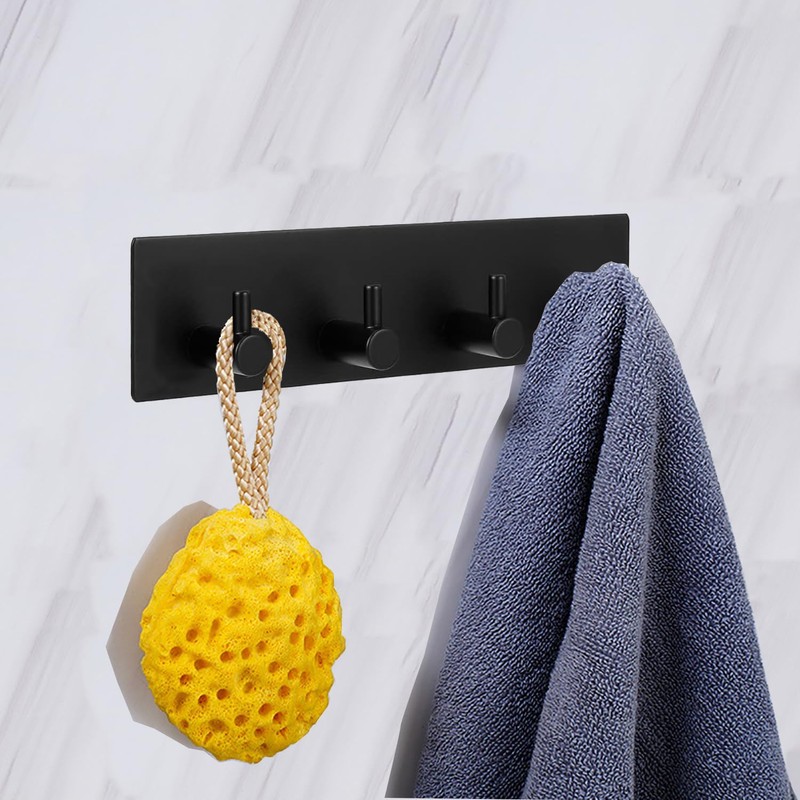 Kingdong Key Holder for Wall 304 Stainless Key Hooks Adhesive