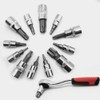 YFFSFDC Torx Bit Socket Set, 13-Piece Set, Insertion Angle, Star,