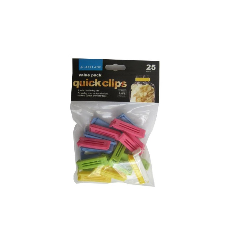 Lakeland Klippits Storage & Sealing Bag Clips 5cm - Pack