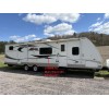 CROSSROADS RV 2010 SUNSET TRAIL DECALS 40x6.5" MAIN WAVE EXT