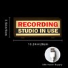 LED Recording Studio Sign Soundproof Room Light Box Recording Studio