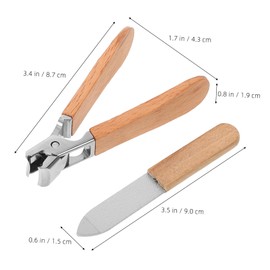 IWOWHERO Complete Nail Kit for Travel Nail Clipper Set Professional Manicure Tools