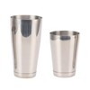304 Stainless Steel Cocktail Shaker 2 Section Bartending Mixer Bar