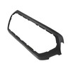 TJHSM Front Upper Grille Outer Frame Surround Black Textured Replacement