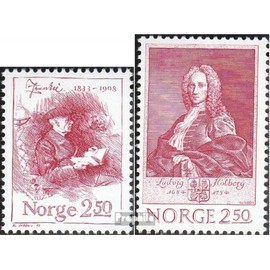 Norway 890,910 (complete.issue.) unmounted mint/never hinged ** MNH 1983/84 Jónas Lie, Ludvig Holberg (Stamps for collectors)