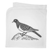 Azeeda 'Dove on Rock' Cotton Baby Blanket/Shawl (BY00039140)