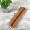 SinnWunder® Real Leather Pencil Case with Elastic Band for Ring