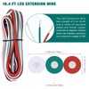 JUNRU 10 Pieces Tunable 3 Pin LED Strip Connectorsand 1