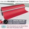 Jumbo Roll Red Kraft Paper 36" x 8400" (700 feet)