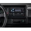 HZEX Single Din Bluetooth Car Stereo, Mechless Media Player AM/FM/USB/SD/A