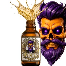 2oz Avintus | Scented Beard Oils For All Men, Growth and Conditioner | Dry Flaky Dandruff skin | Oily Skin | 11 Natural Anti-Aging Oils
