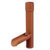 Inefa Gutters DN 50, 34 cm, Brown Plastic, Rain Gutter
