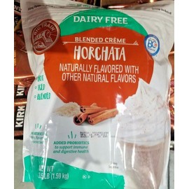 BIG TRAIN DAIRY FREE HORCHATA BLENDED CREME DRINK MIX, 3.5 POUNDS