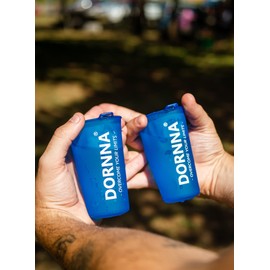 DORNNA Soft Cup Speed - Foldable Cup Trail Running 2 x 200 ml, Foldable Drinking Cup, Water Bottle, BPA-Free Sports Bottle for Hydration Backpack, Bicycle, Hiking, Jogging, Camping and Climbing