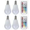 45W LED RGB Bulb Light Colorful Changeable Remote Control Lamp