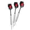 CyeeLife 12 pieces steel darts 20 sizes with PVC shafts