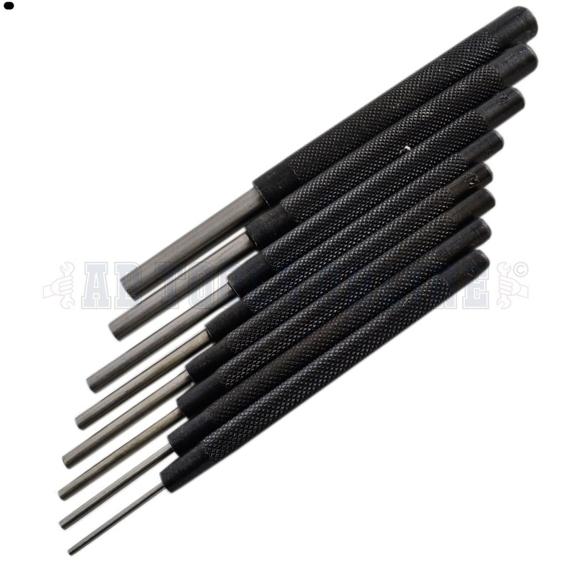 Pin Punch Set Drifting Parallel Punches Metric 2.4mm - 9.5mm