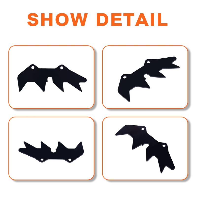 Mtanlo Felling Dog Bumper Spike Kit for Husqvarna 266 266SE