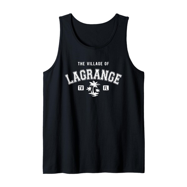 The Village of LaGrange Classic Style Palm Trees Design Tank