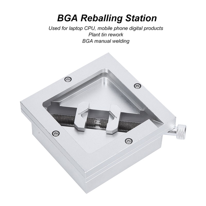 BGA Reballing Station Diagonal Universal Stencil Solder Aluminum Alloy Rework