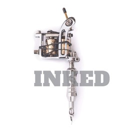 INKED- A SKETCHPAD FOR BOTH THE ASPIRING AND THE SEASONED TATTOO ARTIST ALIKE: BOLD TATTOO MACHINE COVER- BLANK PAGES & LINED JOURNAL BOOK FOR CONCEPTS, DRAWINGS, SKETCHES, DOODLES AND MASTERPIECES