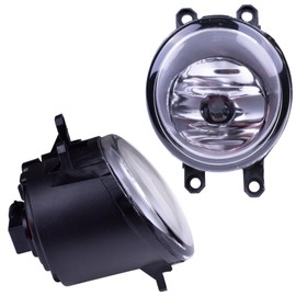 Prefer Warehouse One Set Fog Light Lamps + Covers + Switch + Wiring Compatible With Toyota Tacoma 2012-2015 Replaces 81481-04020 TO1039152 81482-04020 TO1038152 TO2593133 TO2592133 81210-08020, black