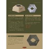 CARGO CONTAINER Cargo Container, HEXAGON SHADE Shade, Lantern Shade, Hexagon