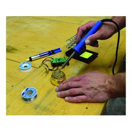 Soldering Iron Tip Cleaner Brass Wire Ball with Base Holder