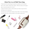 LATMAP 3L TRIPLE ZIP Fanny Packs Belt Bag For Women