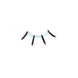 Stargazer Feather Eye Lashes style 42, synthetic lash pair includes glue.