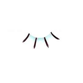 Stargazer Feather Eye Lashes style 42, synthetic lash pair includes glue.