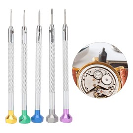 Juego De Destornilladores De Precisión, Destornillador De Acero Herramienta De Mantenimiento De Reparación De Relojes Relojeros Accesorios De Reparación De Relojes Para Anteojos De Reloj Joyerí
