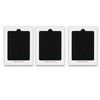3 Count (Pack of 3) Air Filter Carbon Activated Filter