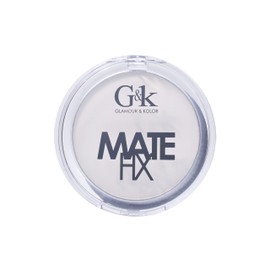 Polvo traslucido compacto, Mate Fix, G&K, GKMF, Matificante de textura suave, Ideal para pieles mixtas o grasas, No aporta color
