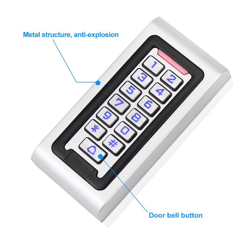 XYBkey Keyboard Door Opener Access Control Waterproof RFID Keychain Smart