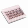Natural Wispy Volume Lash Clusters - Prebond technology, Clear bond,