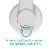 Nuby Child Safety Toilet Locks - 2 Pack - Toilet
