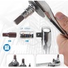 Screwdriver Bit Adapter, 2 Pcs 1/4" Square Drive To 1/4"