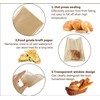 Paquete de 50 bolsas de papel para pan de papel